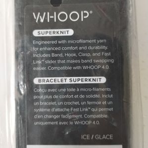 Whoop 4.0 Superknit ICE color BAND ONLY for fitness tracker, yoga, flexible